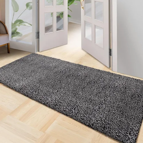 Miniatura 9 de Tapete de microfibra de alta calidad para interiores, tapete lavable de 24 x 36 pulgadas, antideslizante, impermeable, súper absorbente, tapete