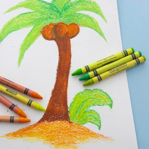 Miniatura 5 de BAZIC PRODUCTS Crayons - Juego de crayones para colorear de colores surtidos, 48 unidades, crayones de dibujo no tóxicos para arte escolar, regalo