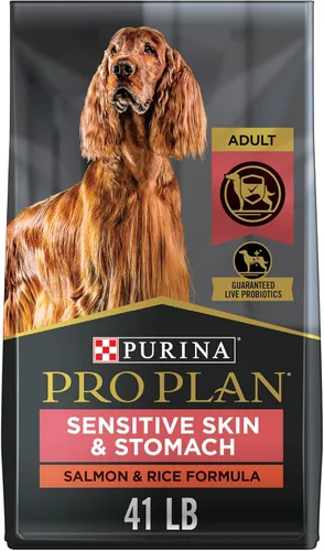 Miniatura 12 de Purina Pro Plan Piel sensible y alimentos para perros estomacales con probióticos para perros, salmón y fórmula de arroz - 30 lb. Bolsa otro