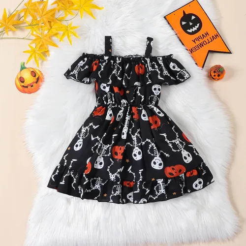 Miniatura 4 de VINUOKER Vestido de verano para niñas pequeñas, vestido floral de princesa, ropa de playa, vestido de verano, falda para niña