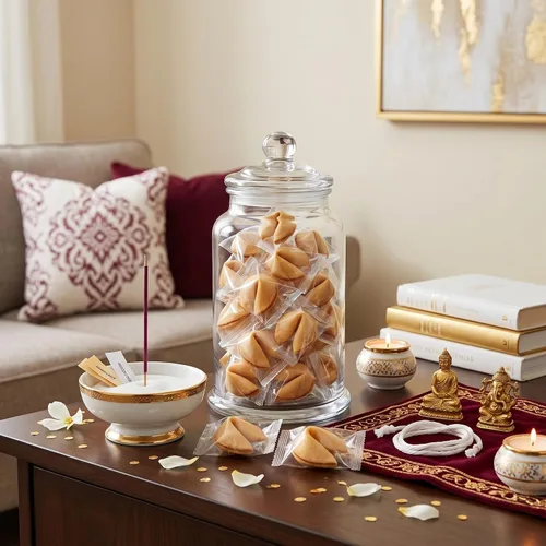 Miniatura 5 de 50 galletas de la fortuna con versículos bíblicos, dulces religiosos envueltos individualmente con mensajes de las Escrituras, golosinas cristianas