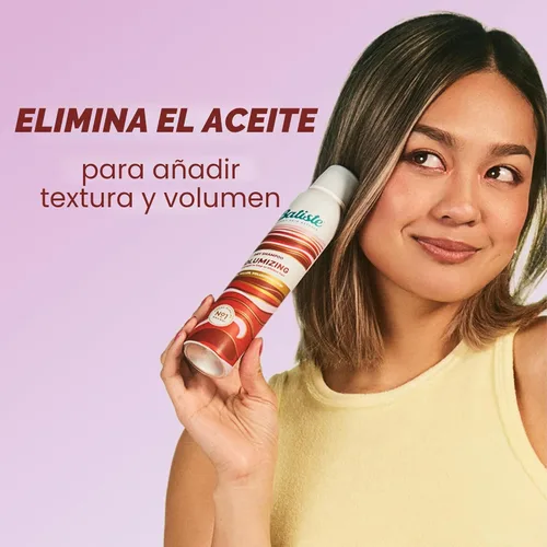 Miniatura 4 de Batiste Champú seco, voluminizador, refresca el cabello y absorbe el aceite entre lavados, champú sin agua para mayor textura y cuerpo del cabello