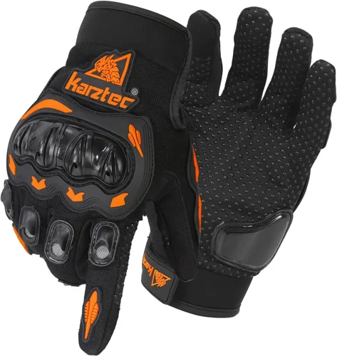 OUNIXUE Guantes de motocross para hombres y mujeres, guantes de motocross para pantalla táctil, dedos completos, antideslizantes, MX MTB ATV BMX,