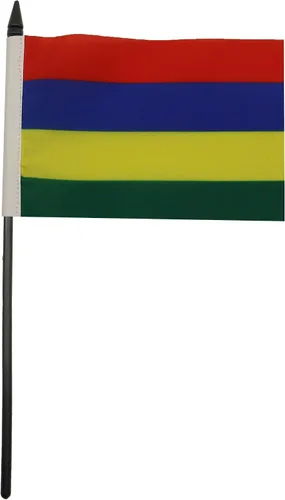 Miniatura 27 de AZ FLAG Sierra Leone Bandera de mesa 5'' x 8'' - Bandera de escritorio de Sierra Leona 21 x 14 cm - Bastón y base de plástico negro