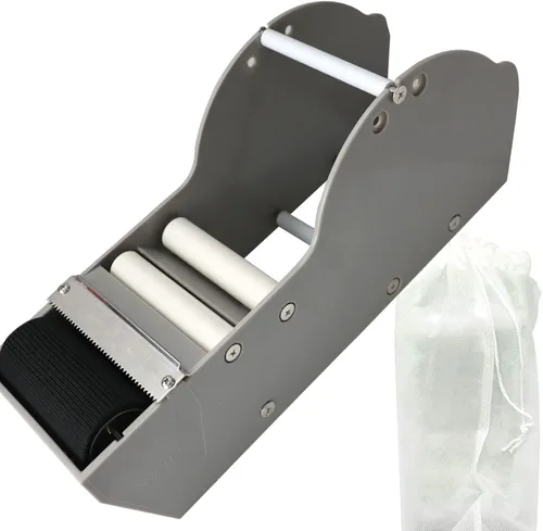 Miniatura 2 de WELSTIK Dispensador de embalaje de cinta de papel Kraft engomado activado por agua de 3 pulgadas para envío, sellado de cartón y caja, azul