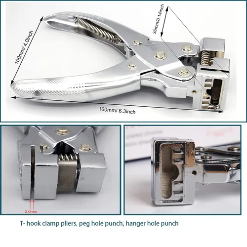 Miniatura 4 de Herramienta de corte manual en forma de T para trabajos pesados, perforadora de agujero (T Solt)