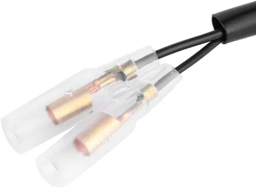 Miniatura 6 de Adaptador de cableado de giro, 7.5 in/7.5 pulgadas Adaptador de cableado de motocicleta Reemplazo de enchufe de 2 pines Conector de enchufe de cable