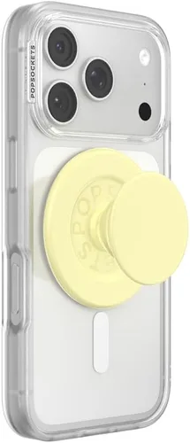 Miniatura 7 de PopSockets PopTop, agarre adhesivo para teléfono con parte superior intercambiable, amarillo - amarillo mantequilla