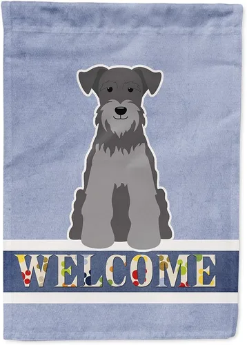 Miniatura 242 de Caroline's Treasures BB5622GF Airedale - Bandera de bienvenida para jardín, bandera decorativa para patio, exteriores, patio, parterres