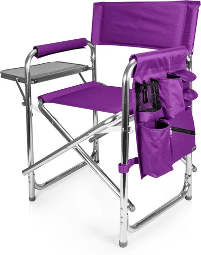 Miniatura 6 de Silla de director deportiva impresa personalizada con mesa auxiliar y bolsillo