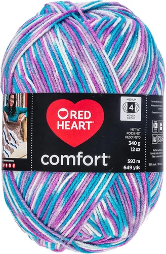 Miniatura 92 de RED HEART Hilo Comfort Shimmers, ópalo blanco