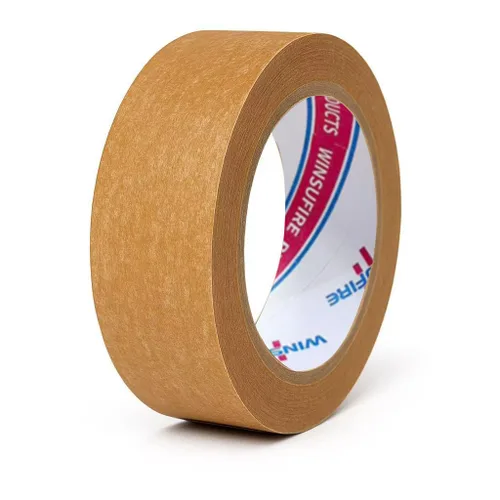 Miniatura 5 de Cinta de embalaje de papel kraft marrón ecológica, embalaje resistente puede biodegradable, orar jadeando, sellado, escritura y fácil de rasgar