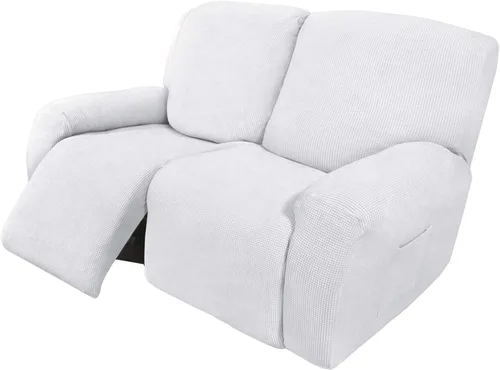 Miniatura 70 de Easy-Going - Funda elástica para sofá reclinable y sofá cama, 6 piezas, protector de muebles, suave, parte inferior elástica, tela jacquard