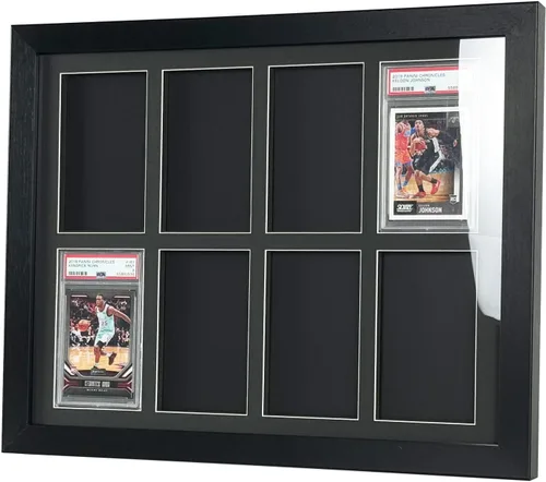 Miniatura 14 de Marco de exhibición de tarjetas graduadas, compatible con PSA, CGC y TAG Slabs, estuche de exhibición de tarjetas coleccionables de montaje en pared