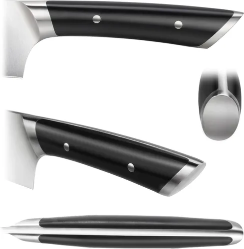 Miniatura 4 de Cangshan HELENA Series - Cuchillo de pelar forjado de acero alemán de 3.5 pulgadas con funda (negro)