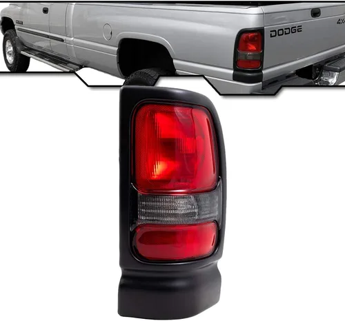 Miniatura 11 de Faros traseros para Dodge Ram 1500 1994-2001 (sin paquete deportivo) y pickup Ram 2500 3500 1994-2002, par izquierdo y derecho