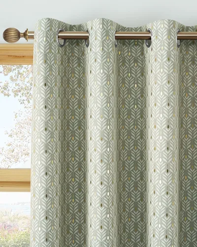 Miniatura 67 de NICETOWN Paneles de Cortinas Opacas para Dormitorio - Tratamiento de Ventanas con Aislamiento Térmico, Ojales Sólidos, Cortinas Opacas con Diseño