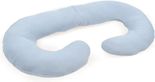 Kanjo Almohada de embarazo, almohada de cuerpo completo de maternidad en forma de C para dormir y reflujo ácido