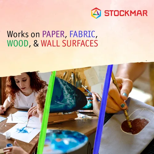 Miniatura 4 de Stockmar Pintura de acuarela, juego de 6, pintura lavable para niños, educadores en casa y estudiantes, suministros de arte Waldorf