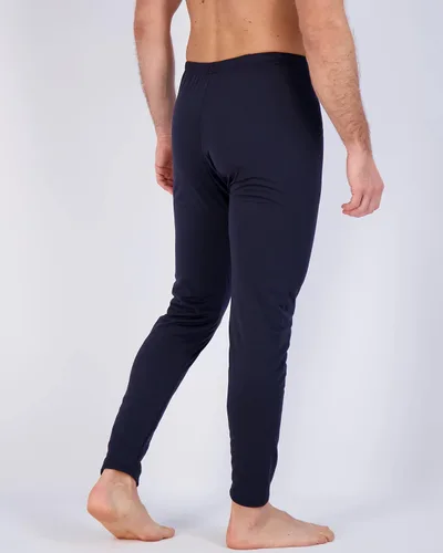 Miniatura 3 de Paquete de 3 ropa interior térmica para hombre, capa base, forro polar, pantalones de compresión con forro polar, bragueta funcional, parte inferior
