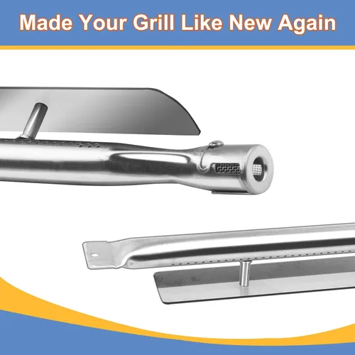 Miniatura 7 de Recambio de tubo para quemadores de parrilla para horno Viking 316-911, VGBQ 30 en serie T, VGBQ 41 en serie T y otros modelos de parrillas de gas