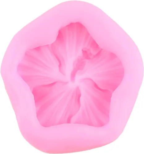 Miniatura 6 de Molde de silicona de flor de hibisco, moldes de fondant de orquídeas de hibisco, molde de flores de crisantemo, moldes de flores de cerezo