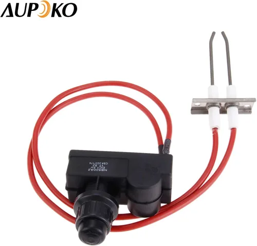 Miniatura 5 de Aupoko Kit de encendido doble, encendedor electrónico, encendedores de parrilla de gas propano con doble electrodo de encendido, cable de bujía