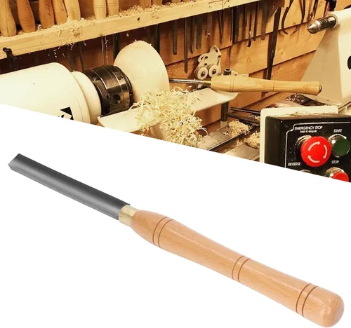 Miniatura 2 de Cincel de torno de madera, tazón de gubia para torneado, tornos de gubia de desbaste herramienta de torneado de torno de madera, cincel mango