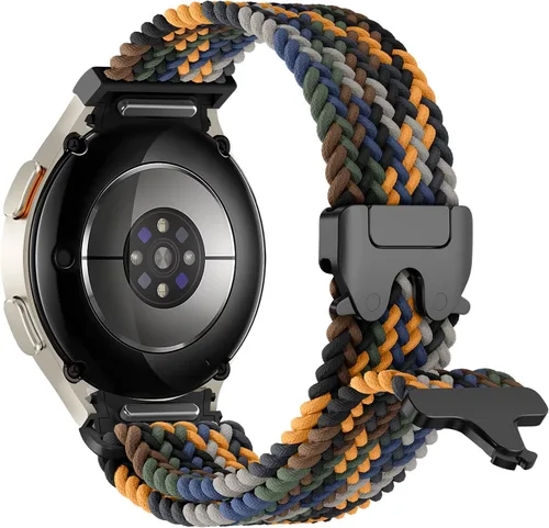Miniatura 22 de Correas trenzadas para Samsung Galaxy Watch 7/6/5/4/FE 40mm 44mm/Watch 6 4 Classic 46mm 42mm 47mm 43mm/5 Pro 45mm, Correa deportiva elástica