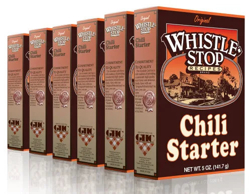 Miniatura 7 de Recetas originales de WhistleStop Cafe Mezcla de chile para principiantes 5 onzas (1 caja)