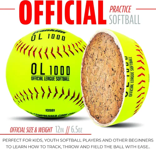 Miniatura 3 de Franklin Sports Practica Softballs
