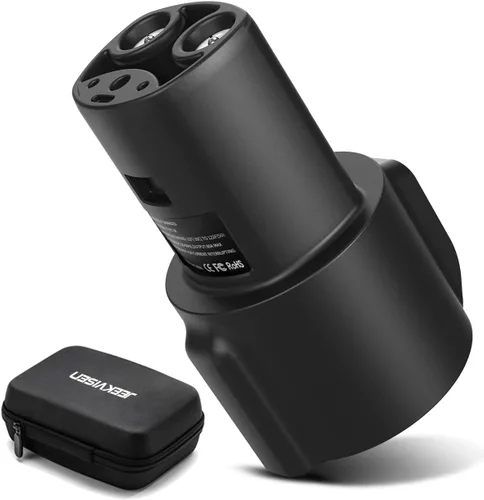 Adaptador de carga J1772 a Tesla, adaptador de cargador EV de 80A 250V para Tesla Model S/3/X/Y/Cybertruck, compatible con cargadores J1772 de nivel