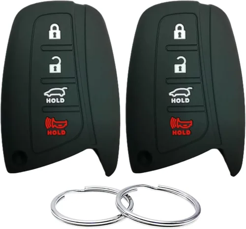 REPROTECTING Funda de goma de silicona compatible con Hyundai Azera Equus Genesis Santa Fe SY5DMFNA04 95440-4Z200 SVI-DMFNA04 8325A-DMFNA04