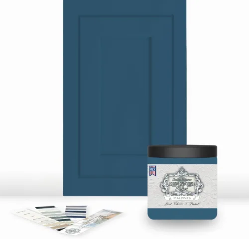 Miniatura 91 de Pintura TODO EN UNO, Abbey (gris cálido), Muestra de 8oz - Pintura duradera para gabinetes y muebles. Imprimación y capa superior incorporadas,
