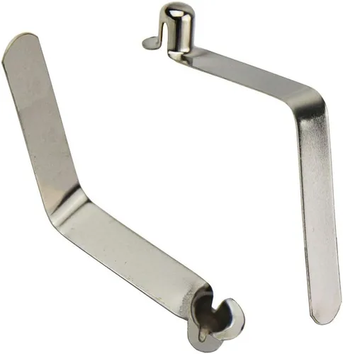 Miniatura 2 de UP100 50 clips de un solo botón de 0.118 in, 0.157 in, 0.197 in, 0.236 in, 0.276 in, 0.315 in, 0.354 in, clip de resorte a presión, clips de resorte
