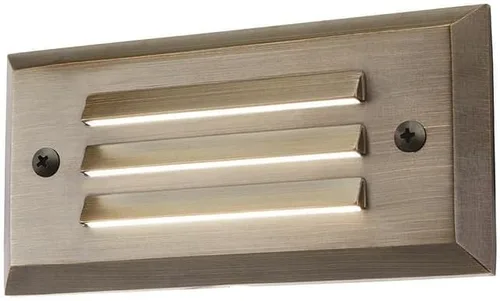 Miniatura 2 de Luz cálida blanca de la cubierta del paisaje del LED integrado al aire libre del latón de 2 vatios 2700K
