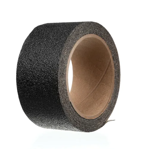 Miniatura 2 de 3M Cinta antideslizante Safety-Walk, rollo de agarre antideslizante negro, 2 pulgadas x 15 pies, cinta de tracción autoadhesiva fuerte