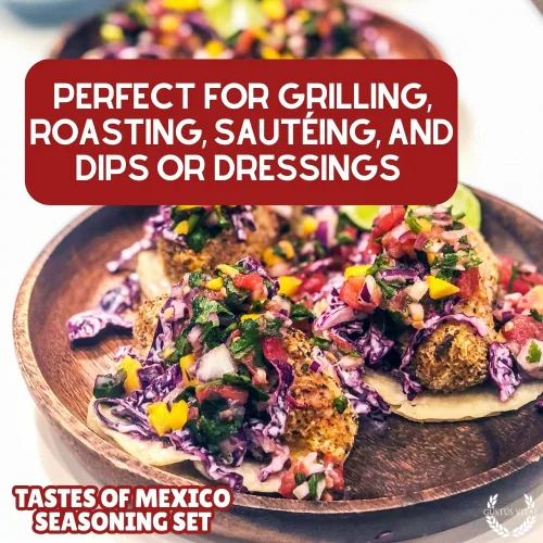 Miniatura 3 de Gustus Vitae Set de regalo de condimentos mexicanos – Tastes of Mexico – Mezcla de especias artesanales – Juego de 6 – Sin OMG, totalmente natural