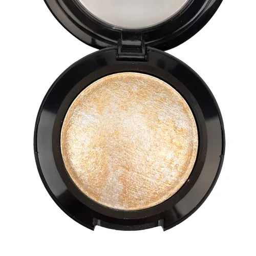 Paleta de polvo de sombra para maquillaje de ojos, Mallofusa, opcional 12 colores metálicos, Estándar Sol dorado