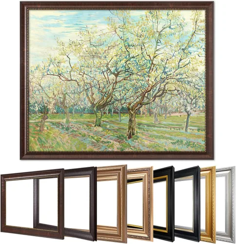Miniatura 10 de DECORARTS - Serie de pinturas enmarcadas de Vincent Van Gogh (favoritos) – impresión giclée de arte en lienzo.