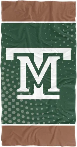 Miniatura 112 de LOGOVISION Manta Abilene Christian University, 30x60 Logo Dots CottonFront/PolyBackBeachTowel