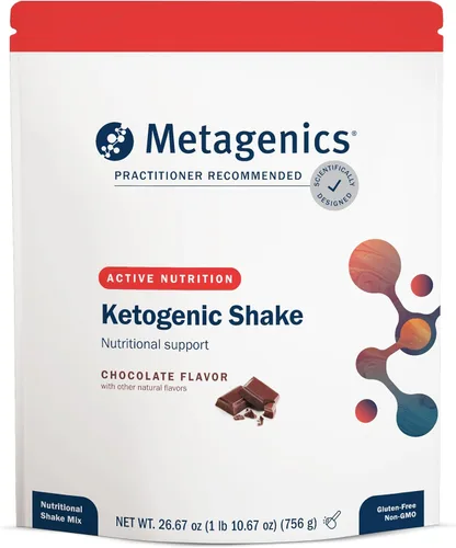 Metagenics Batido cetogénico - 0.71 oz de grasa con 0.63 oz de proteína y 0.18 oz de MCT por porción - 14 porciones
