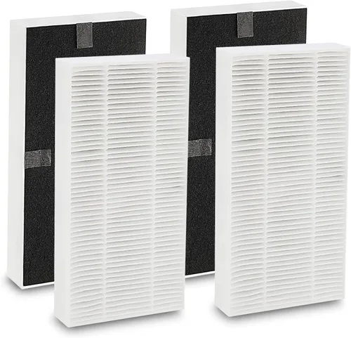 Miniatura 7 de Paquete de 2 filtros de repuesto para purificador de aire Febreze de doble acción HEPA tipo FRF102B, modelos FHT170, FHT180, FHT190 y apto