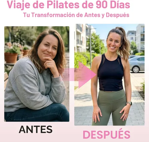 Miniatura 3 de ElaraFit Home Pilates Ring and Ball Set for Women with 5 Resistance Bands 13 inch Magic Circle Workout Starter Kit for Beginners Full Body Toning 15