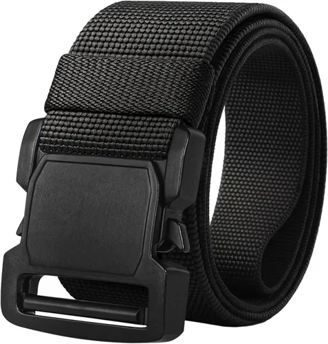 TECEUM Tactical Belt – Heavy-Duty & Quick Release – Military, Work, Rigger, Duty & Utility Belt for Men