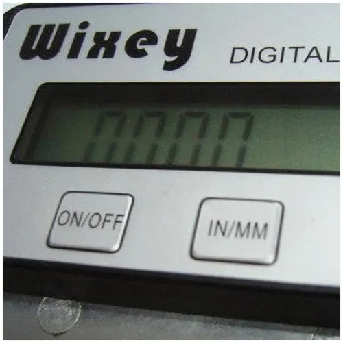 Miniatura 4 de Wixey Lectura digital para pantalla con fracciones, pinzas de medición duraderas y fáciles de instalar para lecturas exactas de profundidad, pinzas