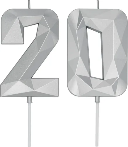 Miniatura 211 de DERVENTA Velas de cumpleaños con números grandes, 3D, color rosa, 3.7 pulgadas, decoración para tartas de fiesta, 1 pieza (número 3 rosa)