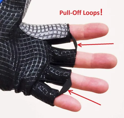Miniatura 3 de Waterline Half Finger Paddling Gloves for Kayaks, Canoes and SUP Paddle Boards