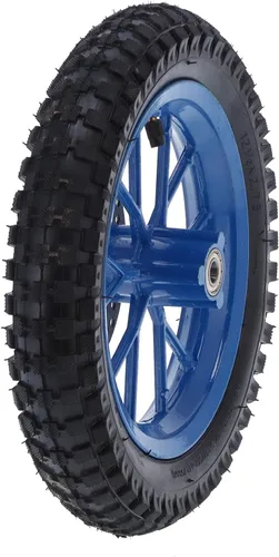 Miniatura 9 de Neumático y llanta delantera de 12.5 x 2.75 pulgadas, neumático de goma + llanta de metal, mini rueda delantera de bicicleta, para mini motocross