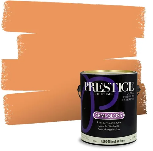 Miniatura 17 de PRESTIGE Pintura exterior e imprimación en uno, bronceado Aberdeen, plano, 1 galón